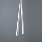 Drink Double Ceiling Light Fixture - White