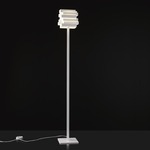 Escape Floor Lamp - White / White