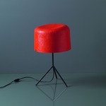 Ola Table Lamp - Anthracite / Red