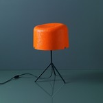 Ola Table Lamp - Anthracite / Orange