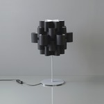 Sun Table Lamp - Light Grey / Black