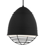 Loft Pendant - Black / Black