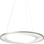 Interlace Pendant - Satin Nickel