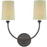 Sylvan Double Wall Sconce - Dark Bronze