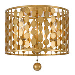 Layla Ceiling Light Fixture - Antique Gold