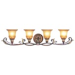 Villa Verona Bath Bar - Verona Bronze / Amber