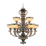 Seville Chandelier - Palatial Bronze / Gold
