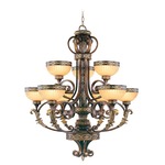 Seville Chandelier - Palatial Bronze / Gold