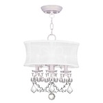 New Castle Pendant/Ceiling Mount - White / Off White