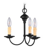 Heritage Mini Chandelier - Black