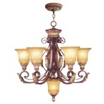 Villa Verona Chandelier - Verona Bronze / Gold