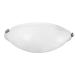 Oasis Ceiling Mount - Brushed Nickel / Alabaster