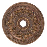 30 Inch Ceiling Medallion - Crackled Greek Bronze