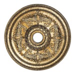 30 Inch Ceiling Medallion - Vintage Gold Leaf