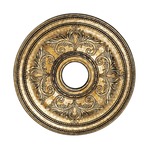 22 Inch Ceiling Medallion - Vintage Gold Leaf
