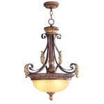 Villa Verona Pendant - Verona Bronze / Amber