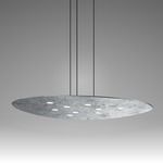 Scudo Direct / Indirect Pendant - Silver Leaf