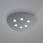Scudo Ceiling Light Fixture - Gray