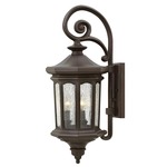 Raley Scroll Outdoor Wall Light - Oil Rubbed Bronze