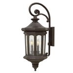 Raley Scroll Outdoor Wall Light - Oil Rubbed Bronze