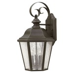 Edgewater 120V Outdoor Wall Light - Oil Rubbed Bronze / Clear Seedy