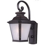 Knoxville LED Outdoor Hanging Wall Light - Bronze / Frosted Seedy
