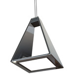 Tria Pendant - Polished Chrome