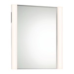 Vanity Vertical Mirror Kit - Polished Chrome / White