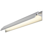 Aileron Linear Wall Sconce - Bright Satin Aluminum