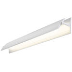 Aileron Linear Wall Sconce - Textured White