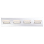 Olson Wall Sconce - Chrome / Frosted