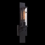 Muller Outdoor Wall Sconce - Bronze / Clear