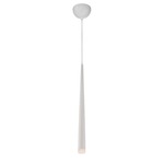 Tassone LED Pendant - White / Frosted