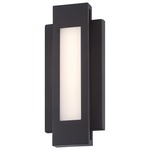 Insert Outdoor LED Wall Sconce - Pebble Bronze / Clear