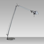 Tolomeo LED Reading Floor Lamp - Aluminum / Aluminum