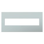 Adorne Plastic Screwless Wall Plate - Pale Blue