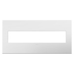 Adorne Plastic Screwless Wall Plate with Microban - Gloss White