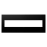 Adorne Plastic Screwless Wall Plate with Microban - Graphite