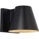 Bowman Outdoor Wall Sconce - Black