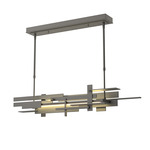 Planar Linear Pendant - Natural Iron