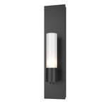 Pillar Wall Sconce - Black / Opal