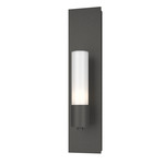 Pillar Wall Sconce - Natural Iron / Opal