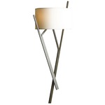 Arbo Wall Sconce - Dark Smoke / Natural Anna