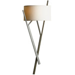 Arbo Wall Sconce - Dark Smoke / Flax