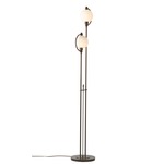 Pluto Floor Lamp - Bronze / Opal