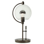 Pluto Table Lamp - Bronze / Clear
