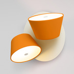 Tam Tam Wall Sconce - Off White / Orange