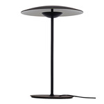 Ginger Table Lamp - Matte Black / Wenge / White Interior