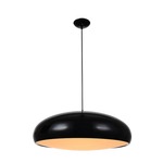 Doheny Round Pendant - Black