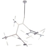 San Vicente 14 Light Chandelier - Matte Chrome